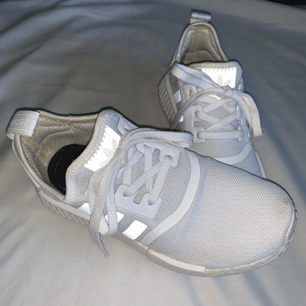 AdIdas NMD R1 Triple White Sneakers